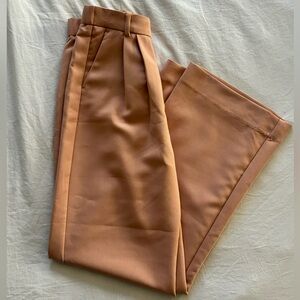 Abercrombie Neutral Brown Tan Trousers Dress Pants 27 / 4 Minimalist